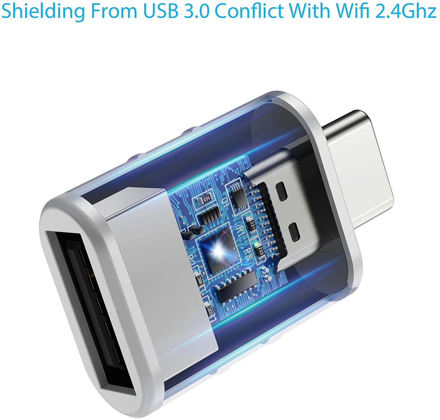 Syntech USB C to USB Adapter (2 Pack), Thunderbolt 3 to USB 3.0 Adapter Compatible with MacBook Pro 2019 and Before, MacBook Air 2019/2018, Dell XPS and More Type C Devices, Silver Syntech USB C to USB Adapter (2 Pack), Thunderbolt 3 to USB 3.0 Adapter Compatible with MacBook Pro 2019 and Before, MacBook Air 2019/2018, Dell XPS and More Type C Devices, Silver